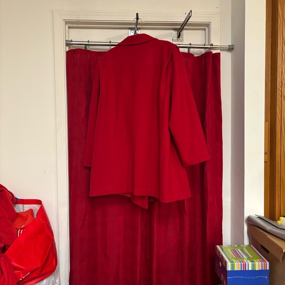 Women's Red Jacket - Picture 3 of 8